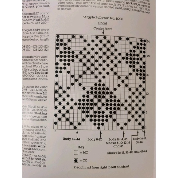 Vtg Reynolds Lopi Lite 4 Knitting Patterns Book Vol 30 Icelandic Wool Nordic - Picture 6 of 6